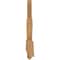 Ekena Millwork Kennewick Rough Sawn Timber Gable Bracket, Western Red Cedar, 84"W x 24"H x 2"D x 6"F, 7/12 Pitch GBW084X24X0206KEN00RWR - alternate 2